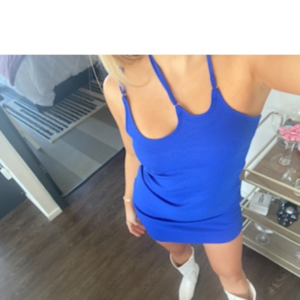 Princess polly blue strappy dress